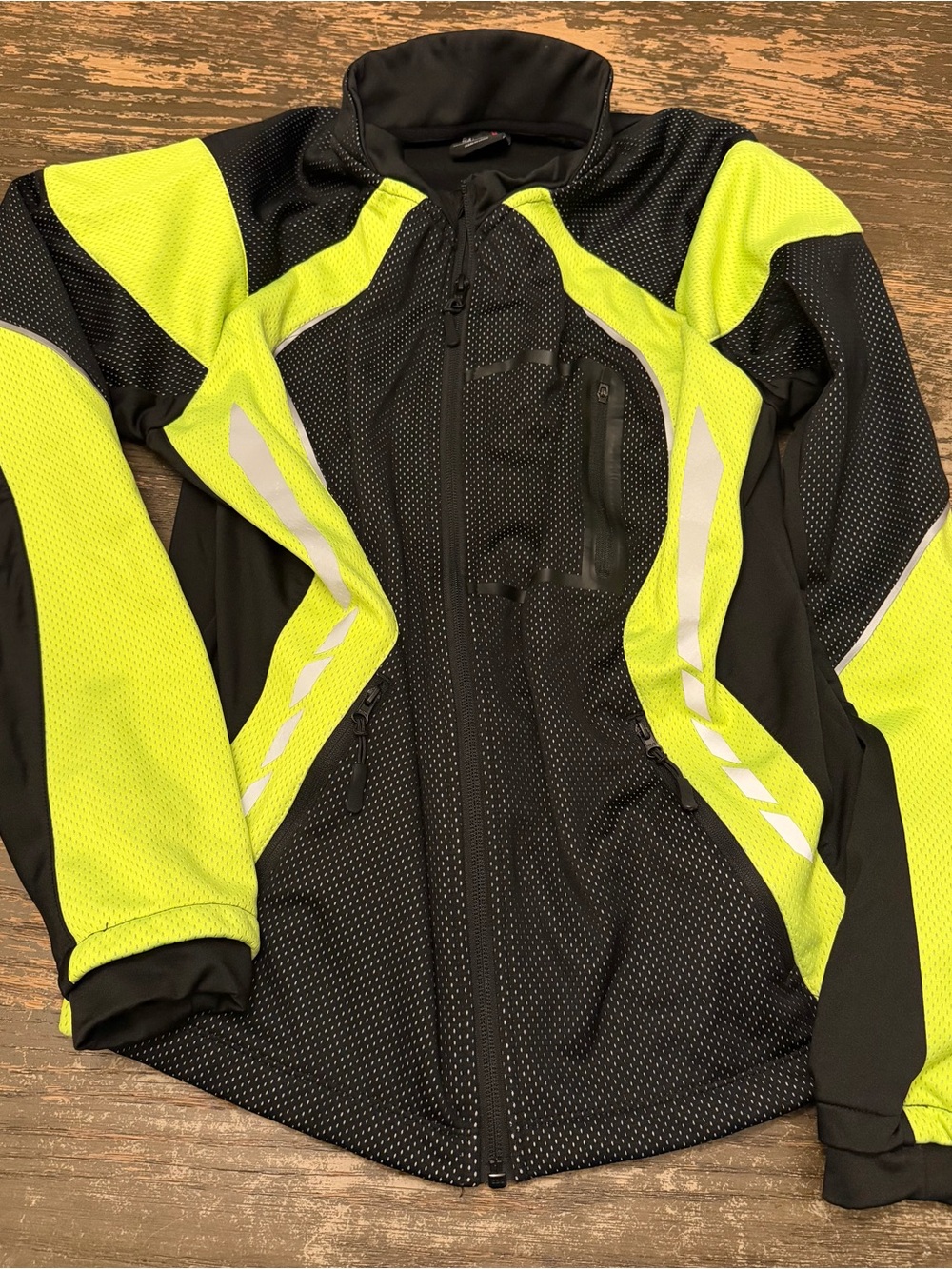 Baleaf High Visibility Reflective Cycling Running Set Jacket & Pants Small